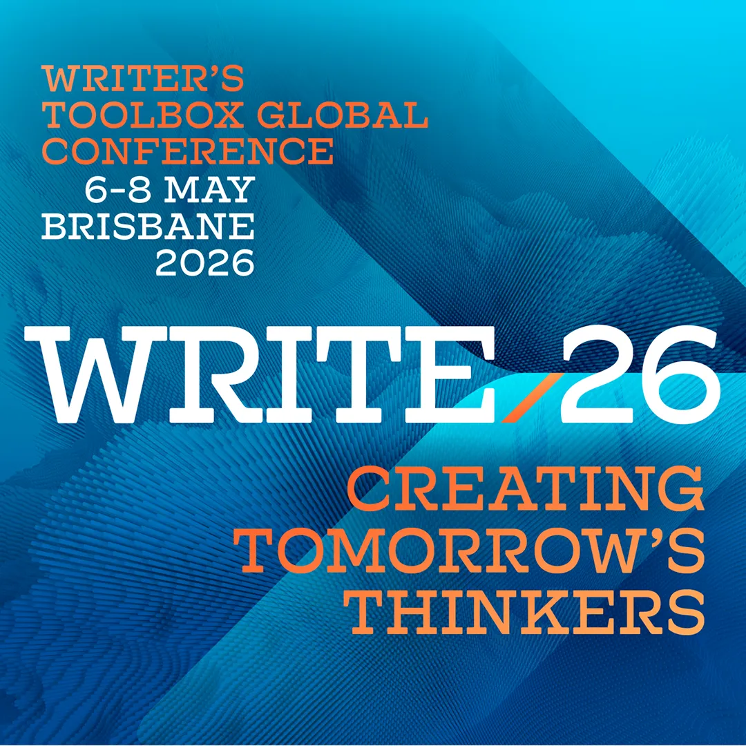 WRITE! 26 Square Badge