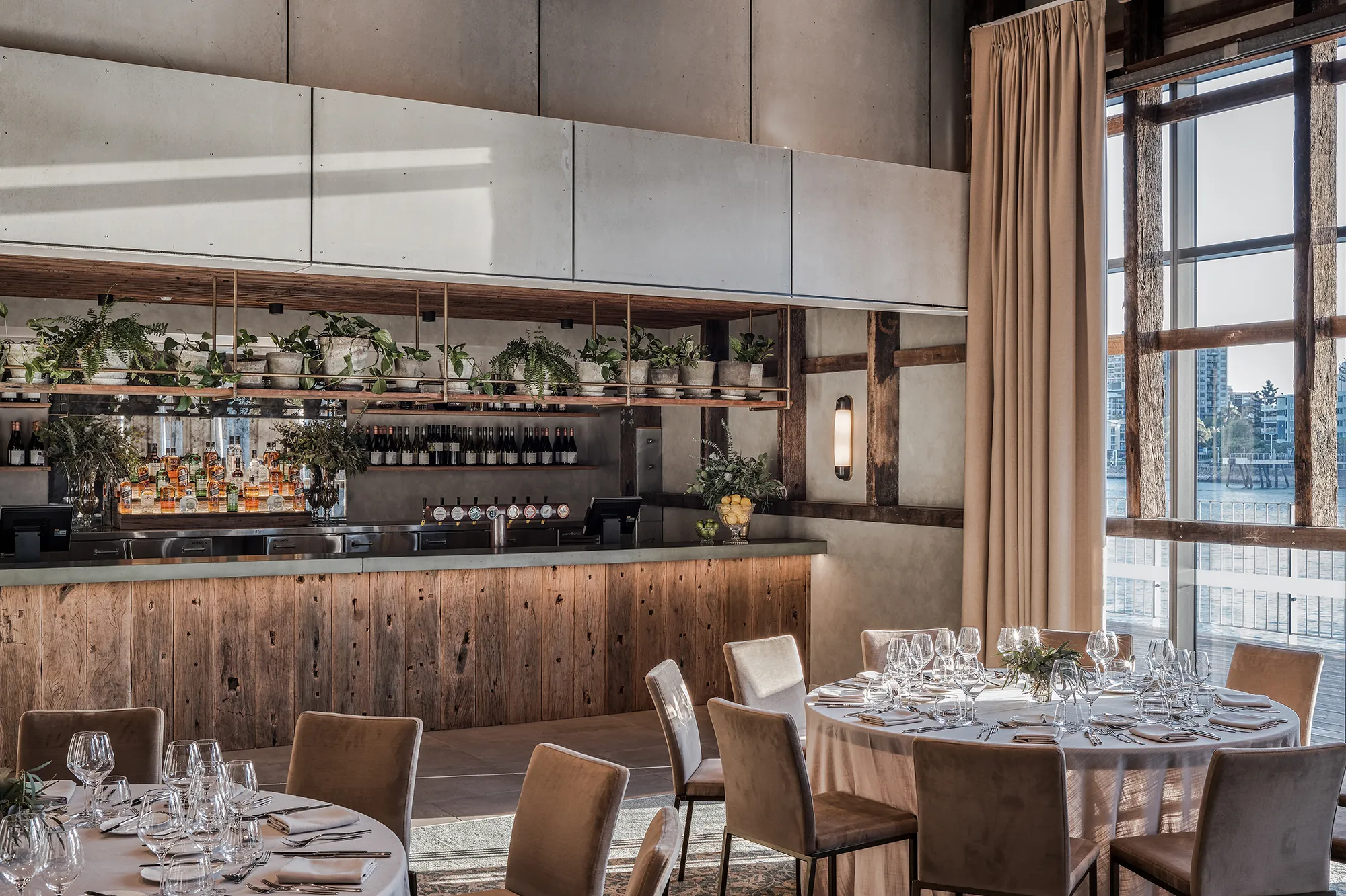 Interior of the Rivershed at Howard Smith Wharves in Brisbane