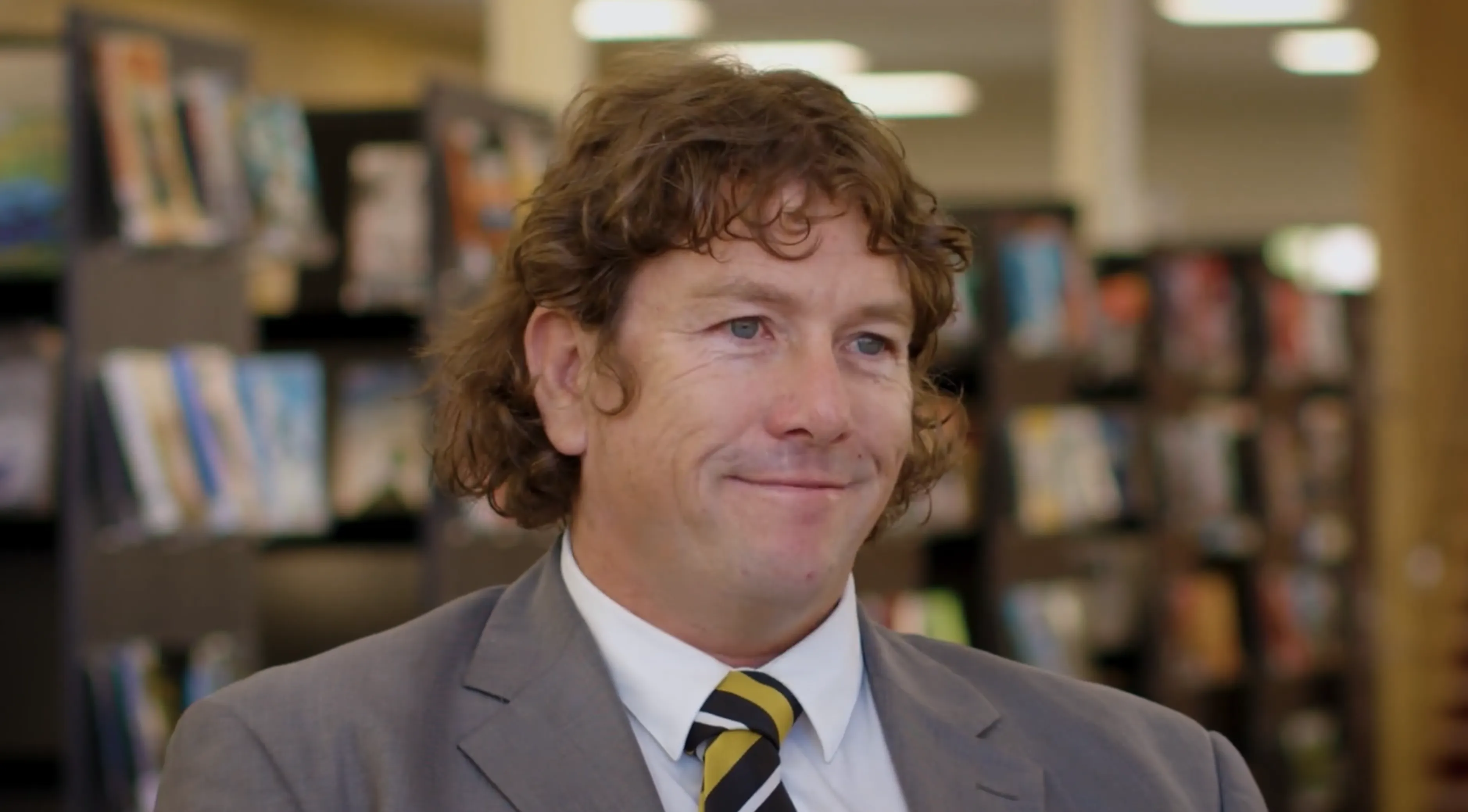 St Paul's Collegiate School Deputy Headmaster Jeremy Coley Smiliing