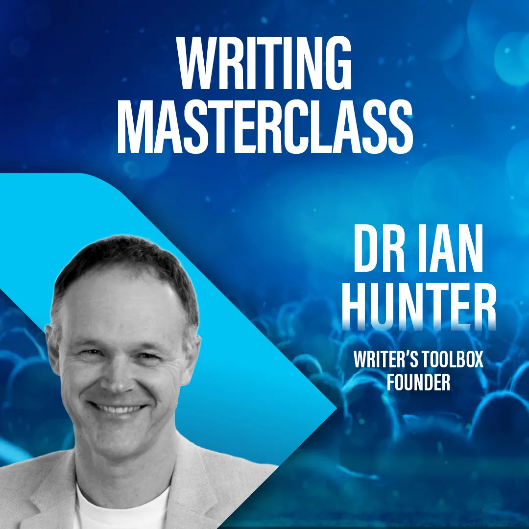 Dr Ian Hunter WRITE! 26 Keynote Frame